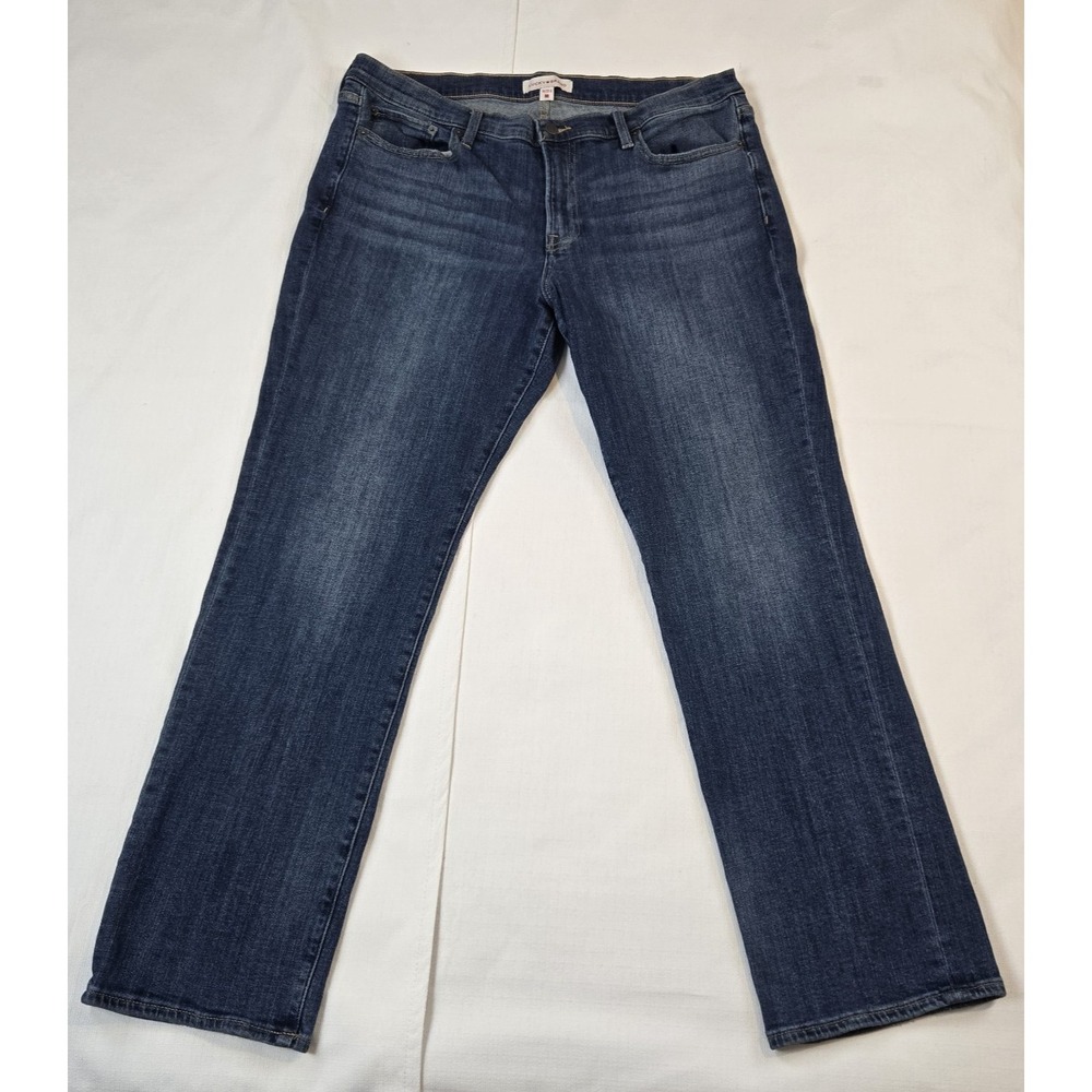 Lucky Brand Sweet Mid Rise Medium Wash Straight Women's Jeans  37" X 31" Size 16